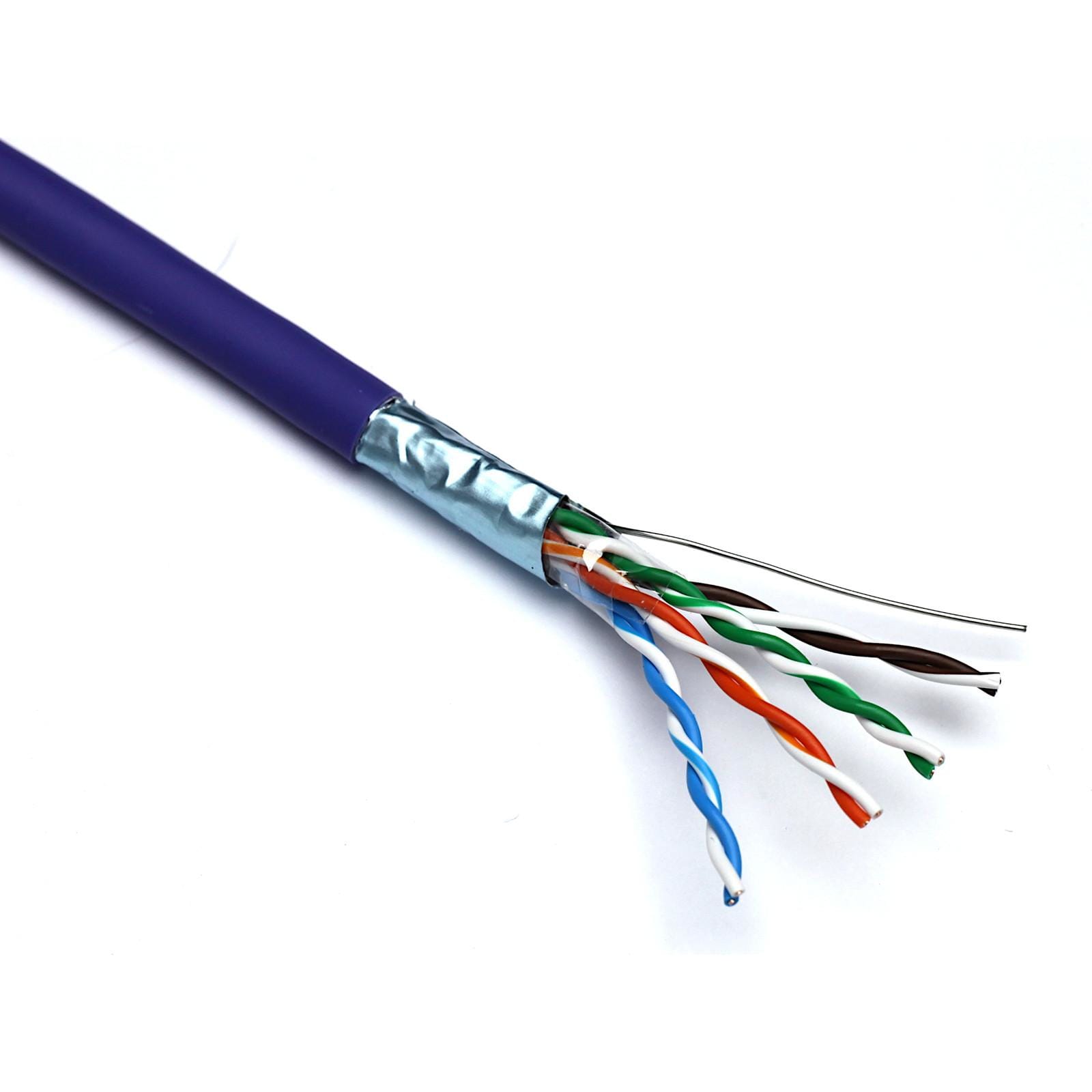 EXCEL - EXCEL CAT5E 4PR F/UTP VIOLET X 305M DCA