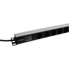 EXCEL - PDU CON 8 SCHUKO 16AMP CON INTERRUPTOR Y INDICADOR LED