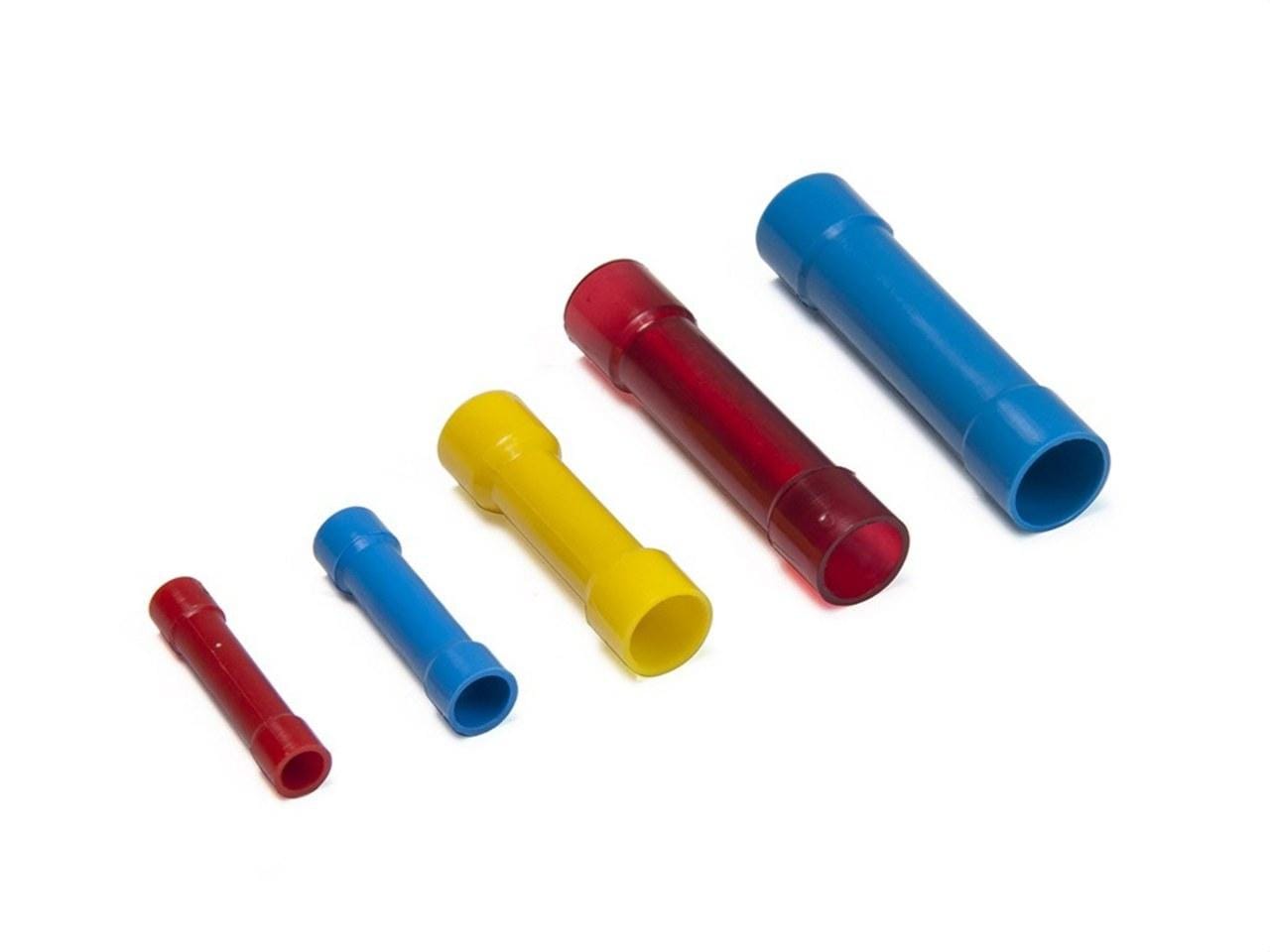 CEMBRE - Empalme punta - punta preaislado nylon 10mm² largo 43mm rojo