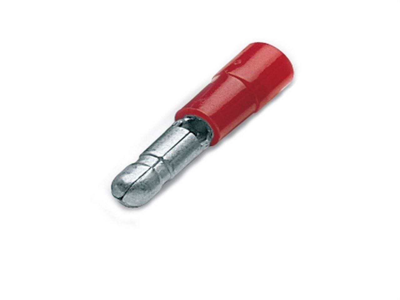 CEMBRE - Terminal cilíndrico M preaislado RF-BM4 sección 0,5-1,5mm² diámetro 4mm rojo