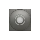 NORMALUX - Baliza empotrable ESTELA LED azul circular 1h permanente 83x83x30mm aluminio