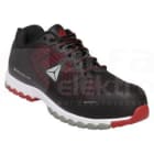 DELTA PLUS - Calzado de poliuretano/malla aireada con S1P HRO SRC talla 47 negro-rojo