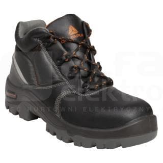 DELTA PLUS - BOTA DE PIEL CRUPON PIGMENTADA 36 NEGRO