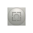 NORMALUX - Baliza empotrable ESTELA LED blanco 1h permanente 83x83x30mm gris