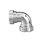 Sin Marca - Codo corto 2 tuercas roscadas AC-11L 1.1/2"