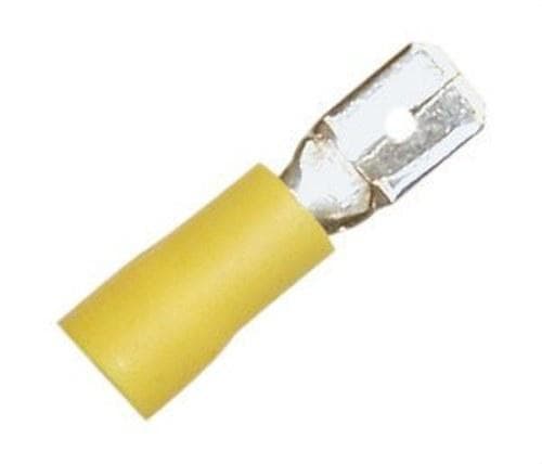CEMBRE - Terminal redondo preaislado GF-M5 sección 4-6mm² métrica 5,3mm amarillo