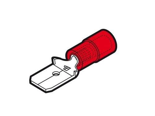 CEMBRE - Terminal M preaislado RF-M608 sección 0,25-1,5mm² 6,3X0,8mm rojo