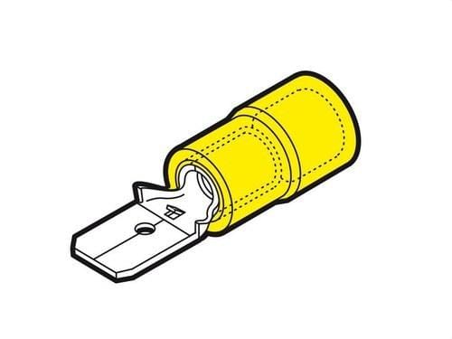 CEMBRE - Terminal M preaislado GF-M608 4-6mm² 6,35x0,8mm amarillo