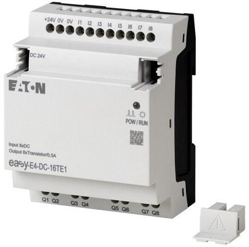 EATON - Controlador Nano easy E4 ampliación E/S 24V DC 8 ED 8 SD transistor conexión a tornillo