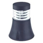 CRISTHER - Baliza MIRCO IP65 23W E27 diámetro 140x280 negro