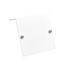 NORMALIT - Tapa final Trazzo versión empotrada TZ70E016 blanco