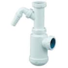 ALIAXIS - Sifón botella extensible S-70 horizontal toma auxiliar 1.1/2"