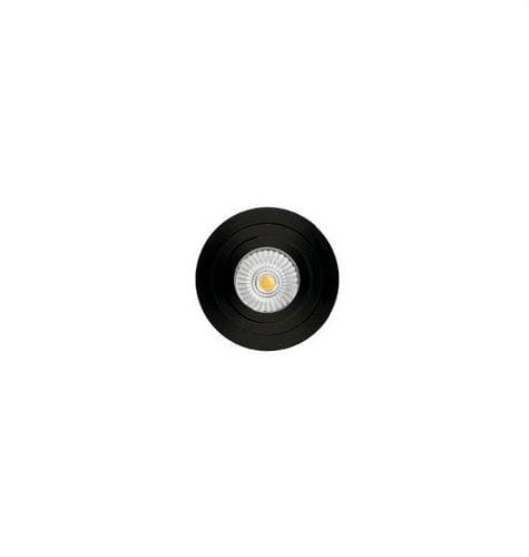 NEXIA - Downlight INOX_S diámetro 90mm GU10 negro