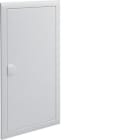 HAGER - Marco y puerta opaca metálicos para caja VU/VH 3 filas 36 módulos RAL 9010