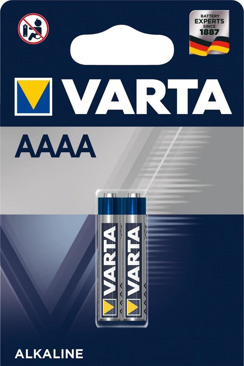 VARTA - PILA ALCALINA CILA.BLX2 AAAA VARTA 1,5V