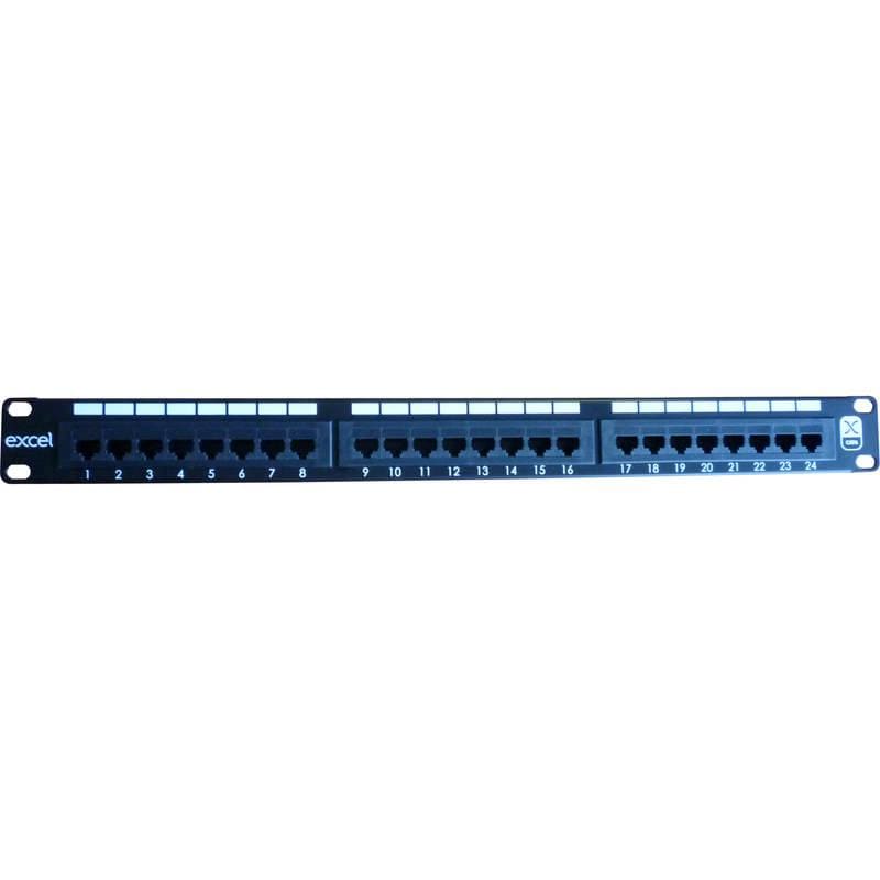 EXCEL - PANEL INTEGRADO 24 PUERTOS 1UA CAT.6 STP