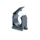 GAESTOPAS - Soporte RQS poliamida para tubos Pg16 con tapa gris