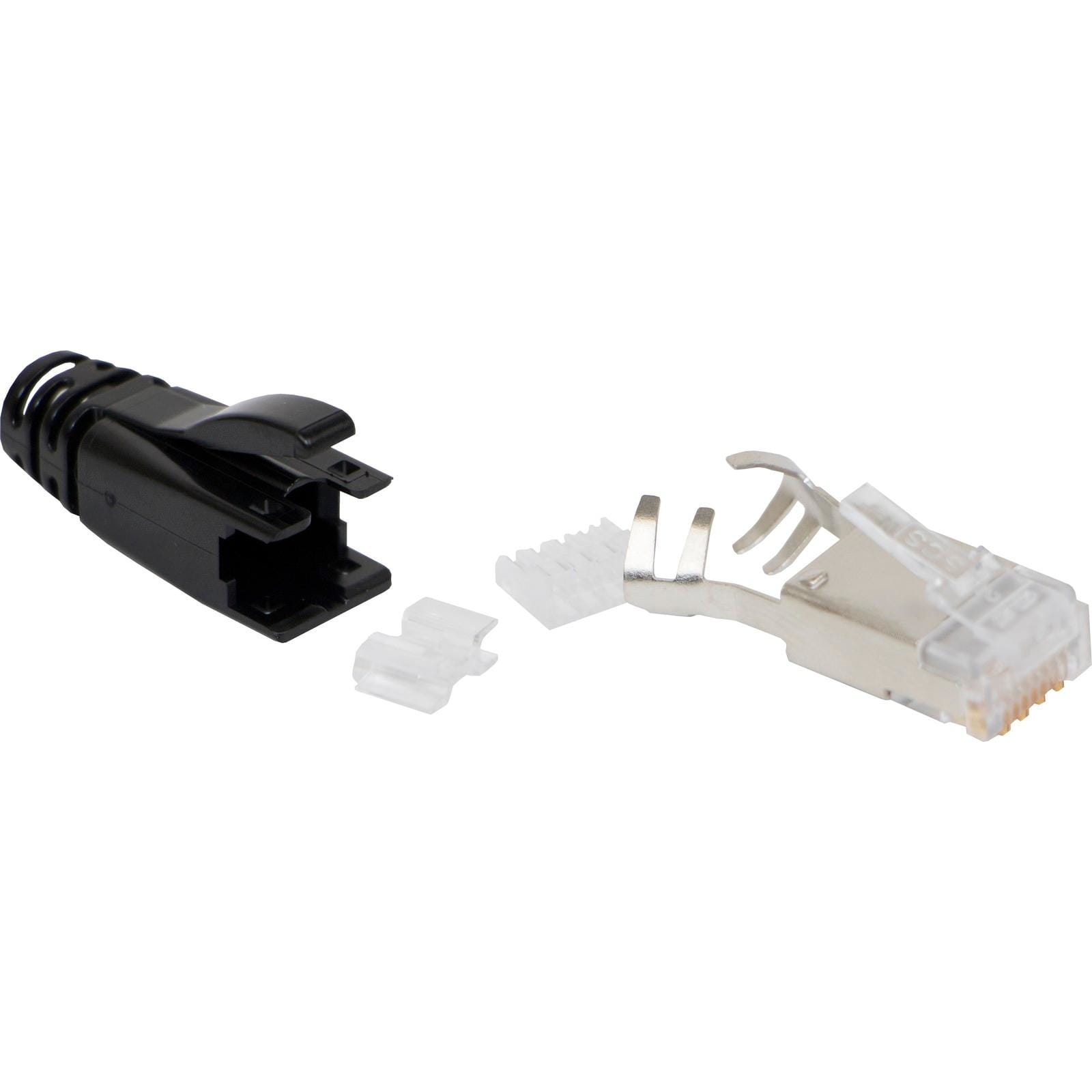EXCEL - RJ45 CAT.6A PLUG FTP SOLID (PACK 25UDS)