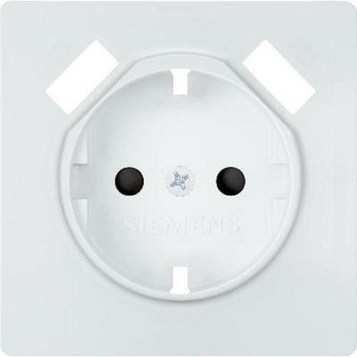 BJC - TAPA BASE ENCHUFE SEGURIDAD 2 USB BLANCO POLAR
