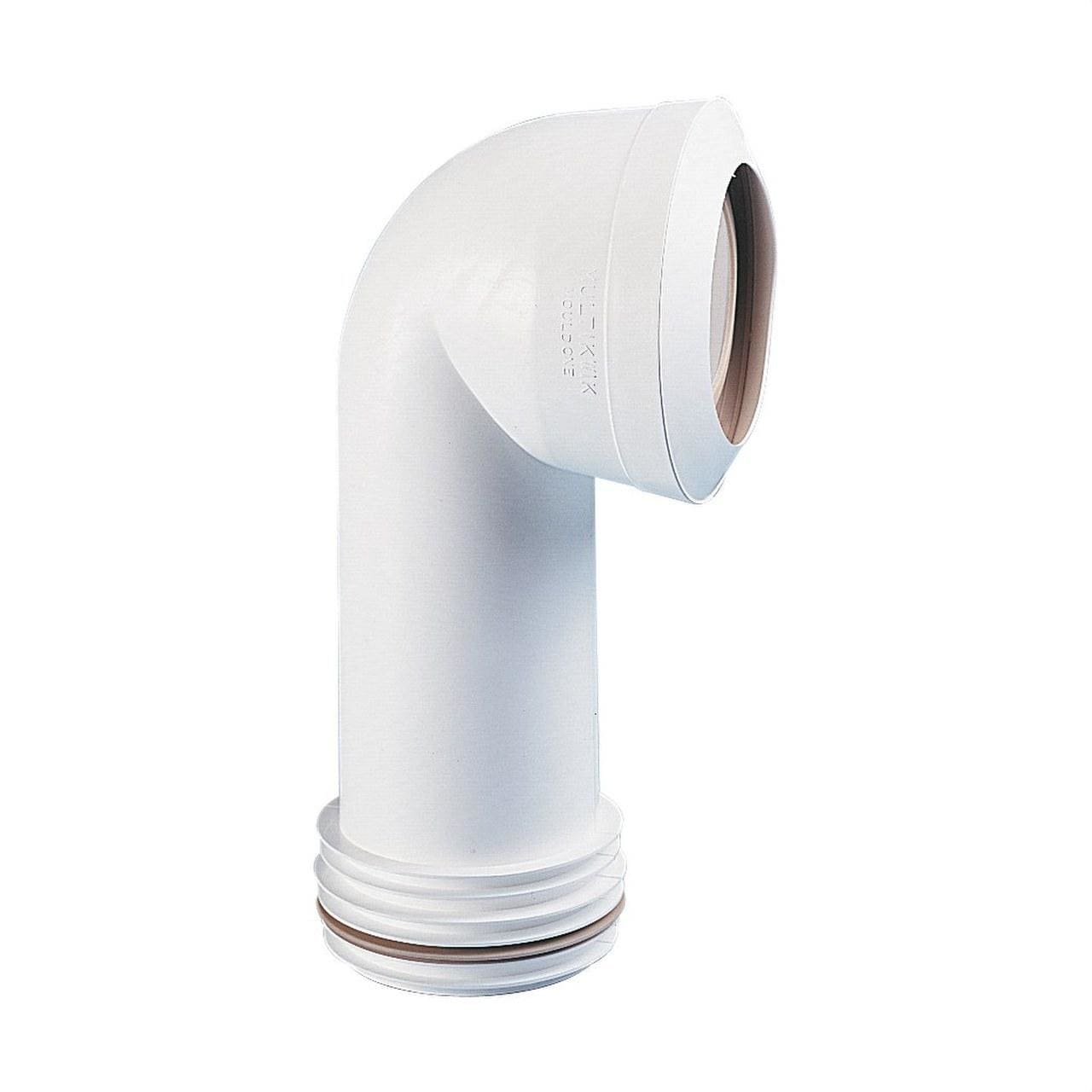 ALIAXIS - Manguito MKB3190 elástico acodado largo 90° 110mm
