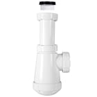 Sin Marca - Sifón botella corto R-38 racor salida horizontal 1.1/4"