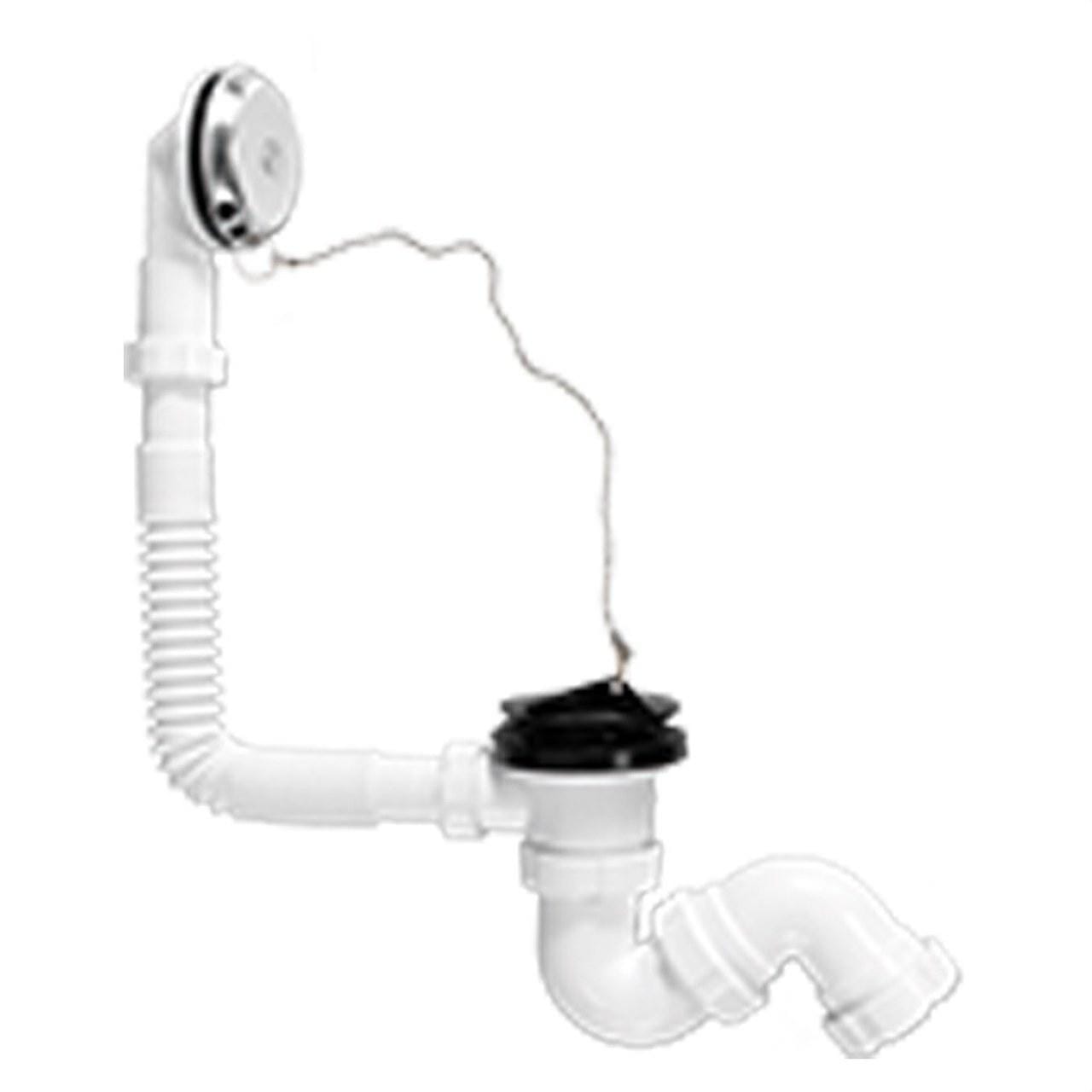 RIUVERT - Desagüe bañera R-41 rebosadero salida orientable 1.1/2"