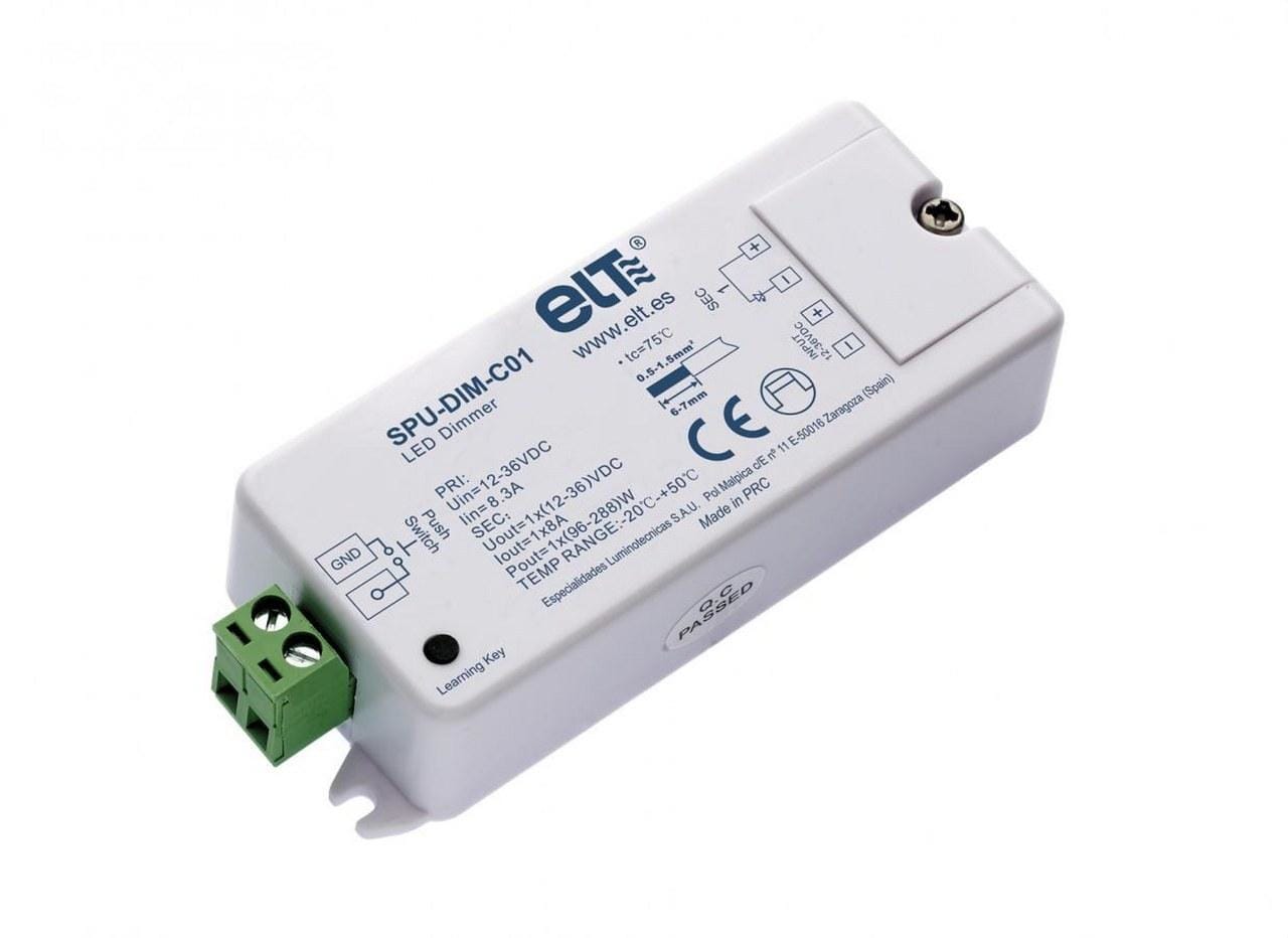 ELT - Controlador LED SPU-DIM-C01 para pulsador estándar
