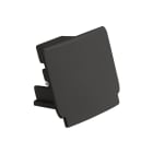 NORMALIT - Tapa final RAIL negro