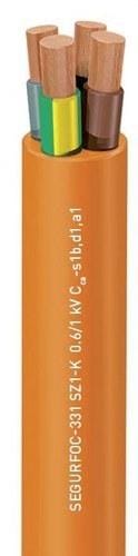 GENERAL CABLE - SEGURFOC-331 SZ1-K (AS+) 1kV 5G10  NARANJA