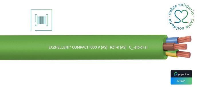 GENERAL CABLE - Cable Exzhellent Compact 1kV RZ1-K 3G6 verde (Bobina)