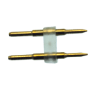 PRILUX - Conector macho transparente para tira LED MAXIBRILLO.