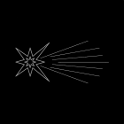 PRILUX - Motivo STAR COMET 550cm blanco frío