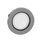 Schneider Electric - Cabeza pulsador luminoso XB4 montaje enrasado blanco LED