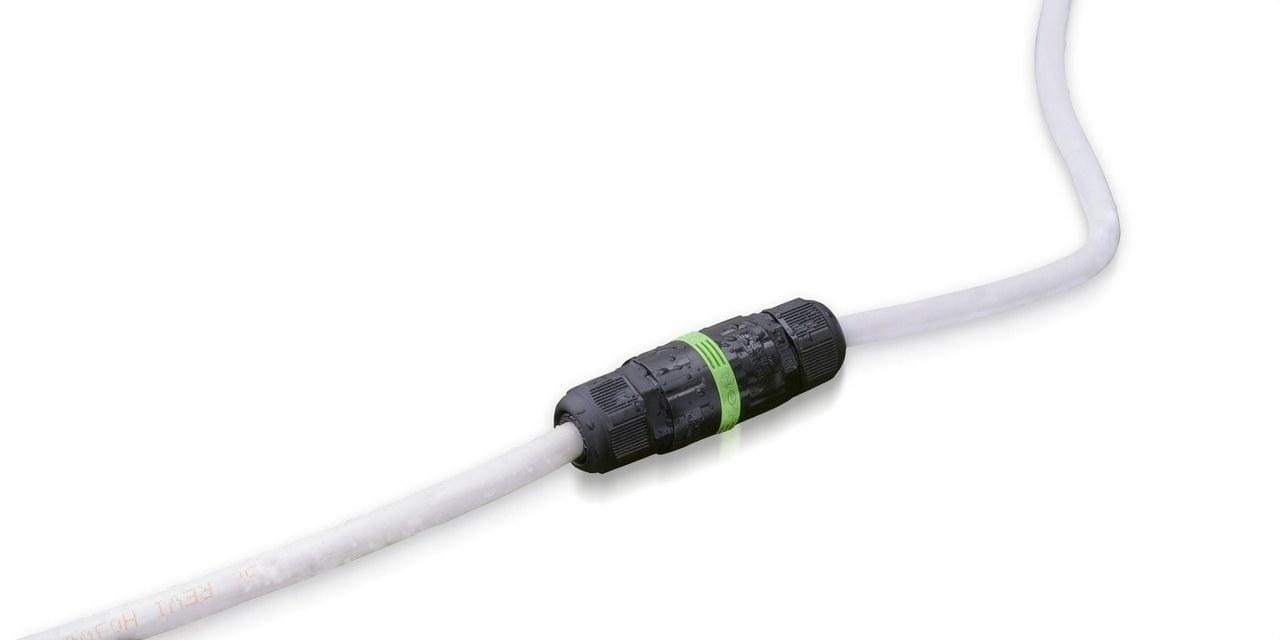 TEKOX - Conector lineal 2P 0,5-2,5mm² IP68