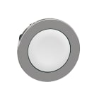 Schneider Electric - Cabeza pulsador XB4 montaje enrasado blanco sin marcaje