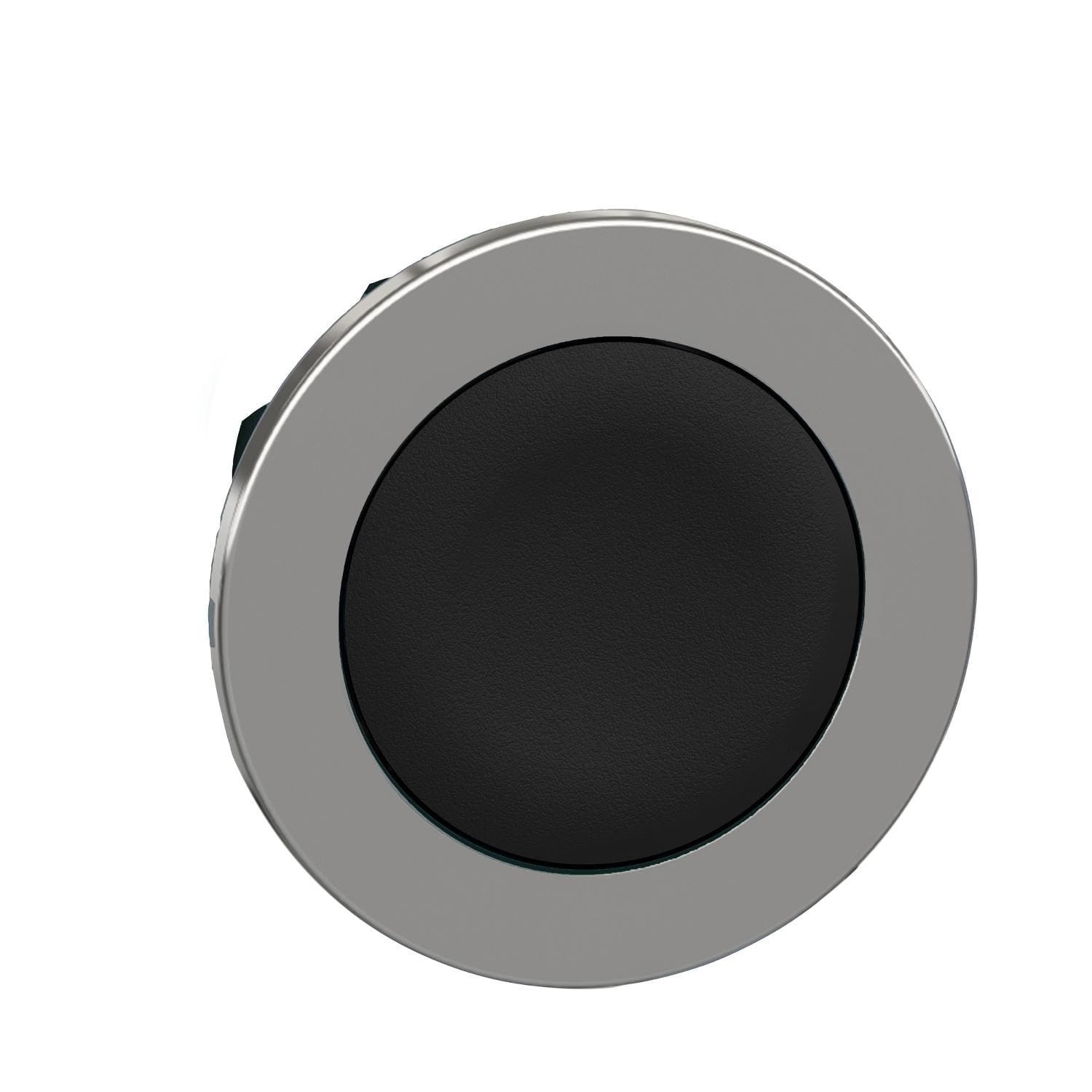 Schneider Electric - Cabeza pulsador XB4 montaje enrasado negro