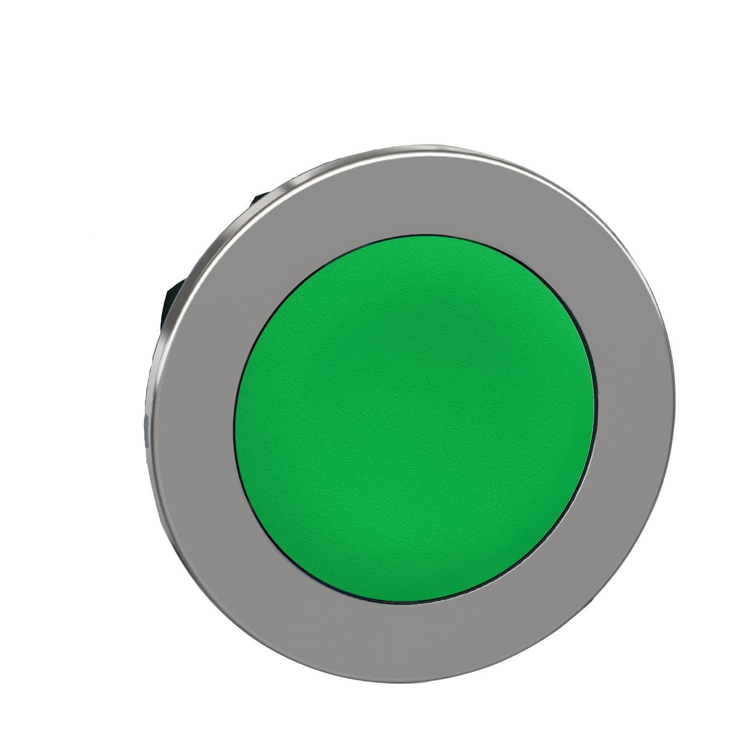 Schneider Electric - Cabeza pulsador XB4 montaje enrasado verde