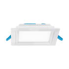 PRILUX - DOWNL.LED KENTAU 6W,230Vac,529lm FLUJO 3000K,FORMA CUAD.COLOR BL.FÁCIL INST.MONT