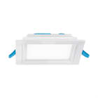 PRILUX - DOWNL.LED KENTAU 6W,230Vac,557lm FLUJO 4000K,FORMA CUAD.COLOR BL.FÁCIL INST.MONT