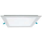 PRILUX - Downlight LED KENTAU de 6W, a 230Vac, 529lm de flujo y 3000K, de forma cuadrada y color níquel mate. De fácil instalación, montaje versátil