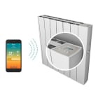 DUCASA - EMISOR TÉRMICO PROGRAMABLE 3G WIFI SECO DE CRISTAL COLOR BLANCO 1200 W