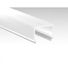 TSL - Difusor de metacrilato blanco compatible con el perfil TSL-P28