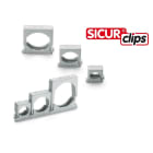 CEMBRE - Accesorio modular en ABS SICURclips diámetro 13-21mm gris