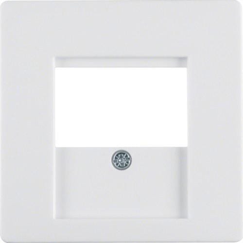 HAGER - Tapa toma USB carga Q.1/Q.3 blanco polar