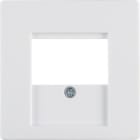 HAGER - Tapa toma USB carga Q.1/Q.3 blanco polar