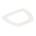 Schneider Electric - Marco de techo unilateral OPTILINE 45 blanco polar