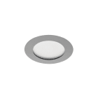 NORMALIT - Downlight empotrado Hat Micro EHP04G 5W 500lm IP20-54 IK07 850ºC gris