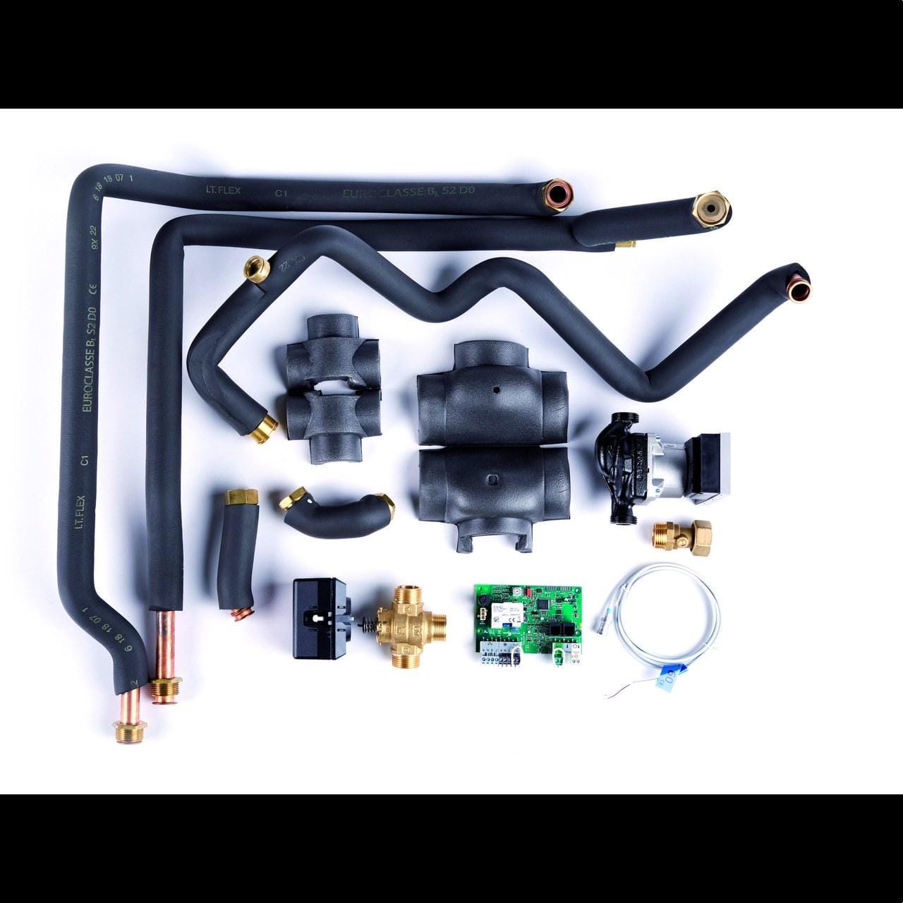 BAXI - Kit 2º circulación calefacción/refrigeración, incluye tarjeta control electrónico SCB-04, V3V mezcladora circulador adicional