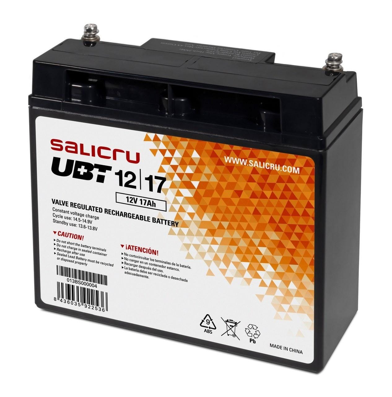 SALICRU - Batería AGM recargable UBT12/17 12V 17Ah