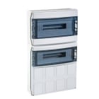 IDE - Cofret IP65 superior ABS 8 tapas lisas 728x418x147mm 1x18+1x18 (36) módulos PT